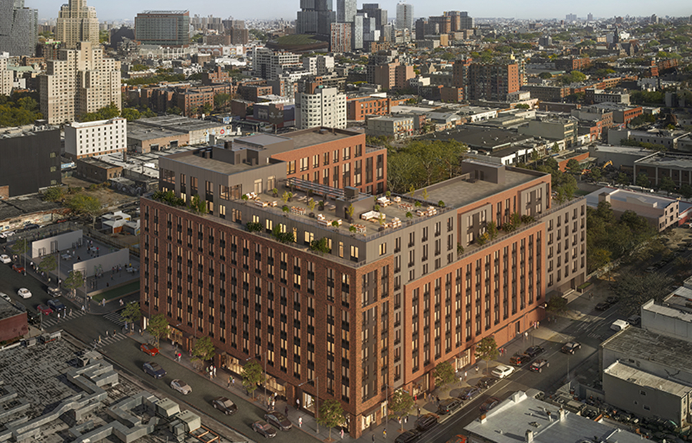 The Domain Companies tops out  Majestic - 10-story residence